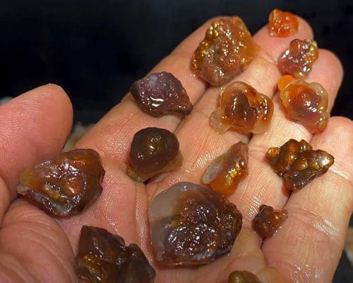 Fire Agate from Arizona
