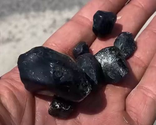 Obsidian nuggets