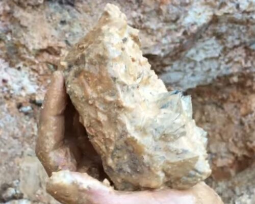 Diamond Hill crystal in South Carolina